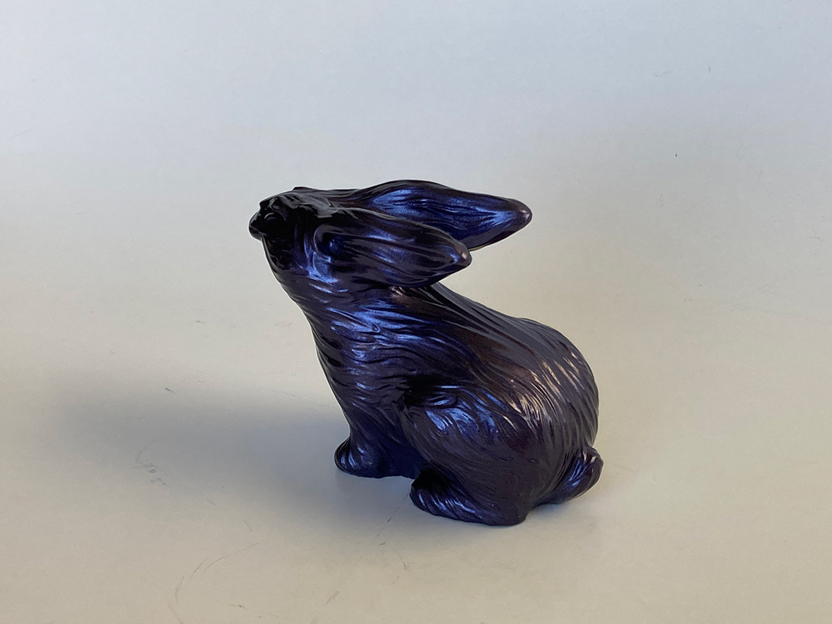 Rabbit Figurine Collectible Home Decor 3D-Printed Sculpture